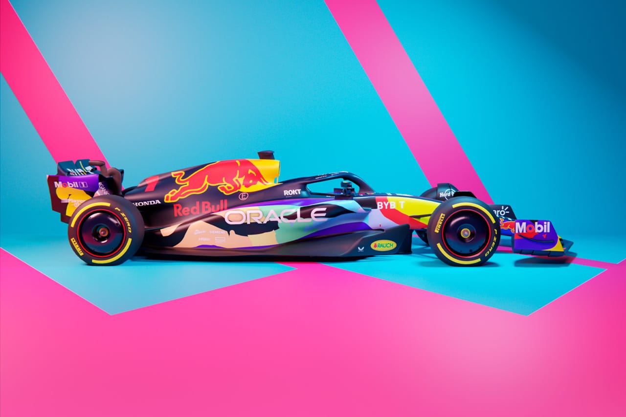 レッドブルF1、ファンが応募したRB19のカラーリングの一部を公開