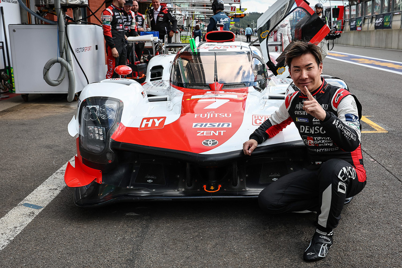 WEC:小林可夢偉のトヨタ7号車が0.024秒差でポールポジション獲得