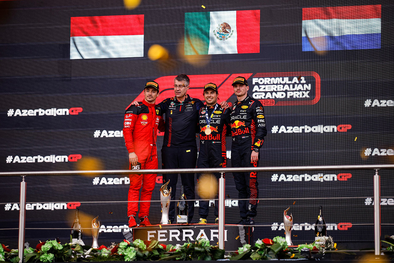 2023年 F1ポイントランキング (第4戦アゼルバイジャン終了時点)
