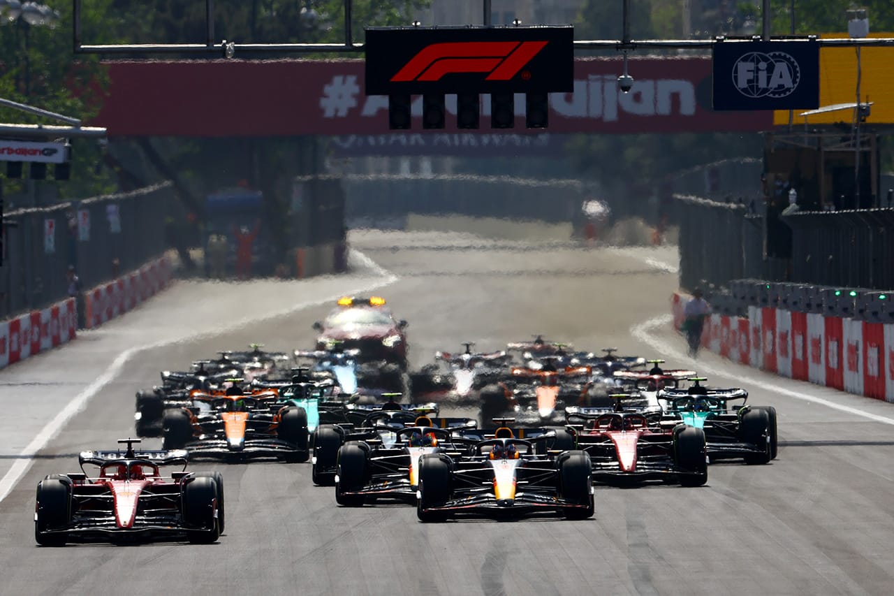F1アゼルバイジャンGP 決勝：セルジオ・ペレスが優勝 角田裕毅10位