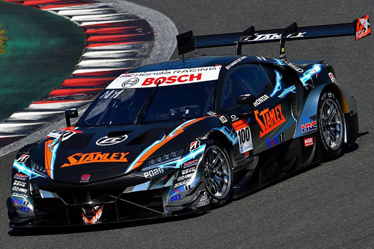 SUPER GT：STANLEY NSX-GTの牧野任祐がポールポジション獲得
