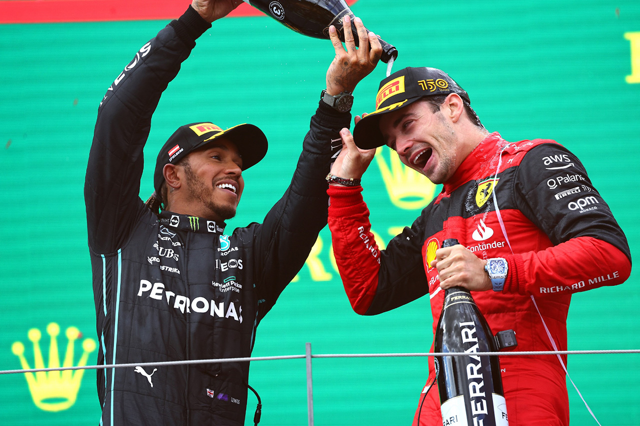 ハミルトン 「ルクレールのメルセデスF1加入の噂は僕の将来に影響しない」
