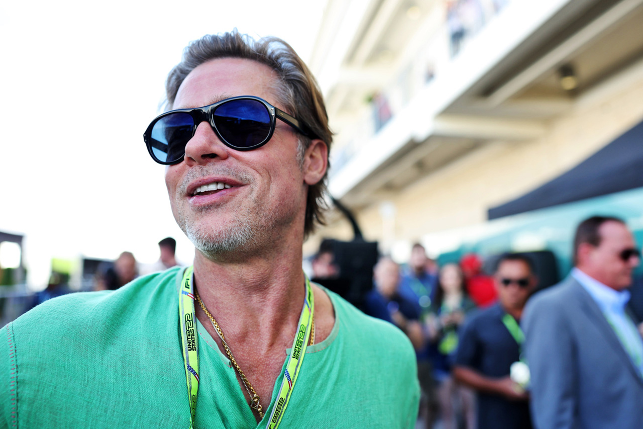 ブラッド・ピット、F1イギリスGPでフォーミュラカー走行シーンを撮影
