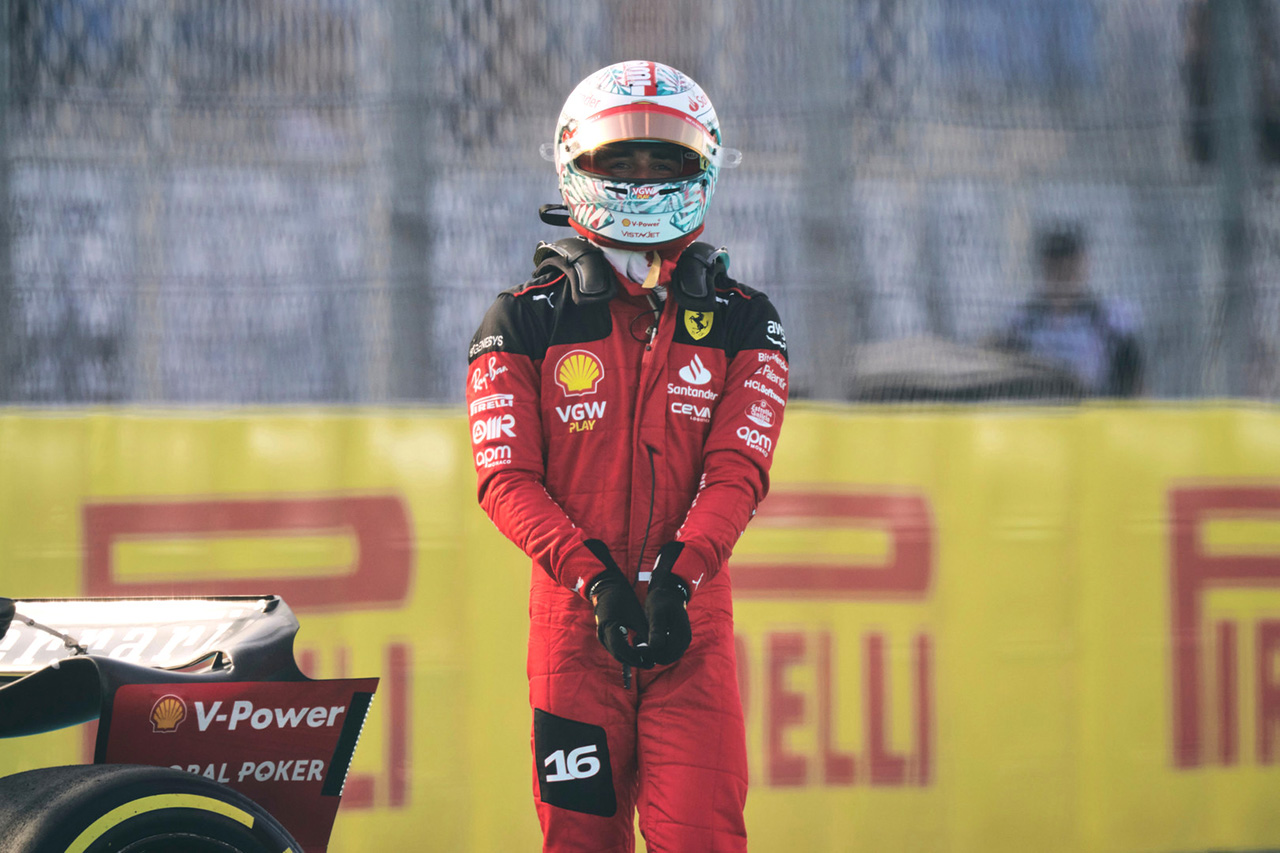 フェラーリF1のルクレール、FP2のクラッシュは「ラインを外れてしまった」