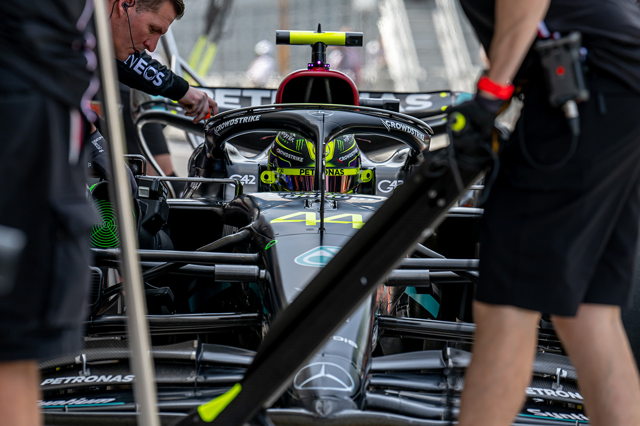 メルセデスF1のルイス・ハミルトン 「毎週末同じ…結局は1秒落ち」