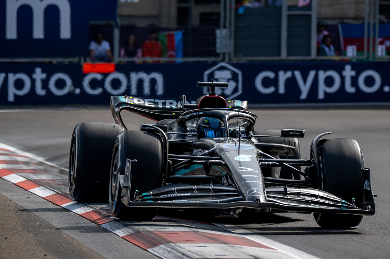 メルセデスF1のジョージ・ラッセル、FP2で失速「去年も同じような状況」