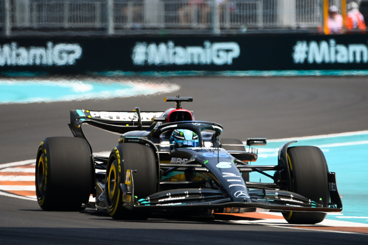メルセデスF1代表 「マイアミGPでのパフォーマンス変動は受け入れがたい」