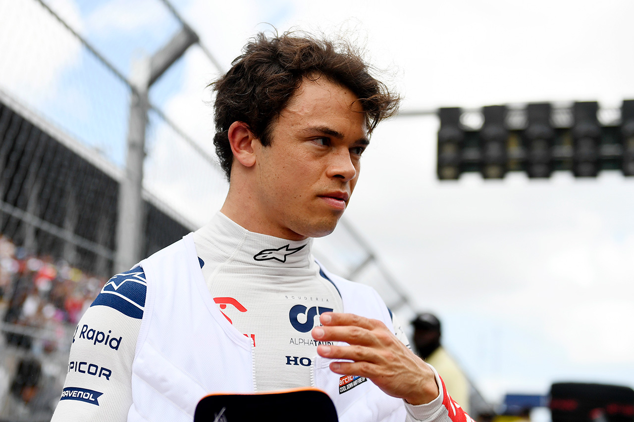 アルファタウリF1のニック・デ・フリース 「ノリスとの接触は僕のミス」