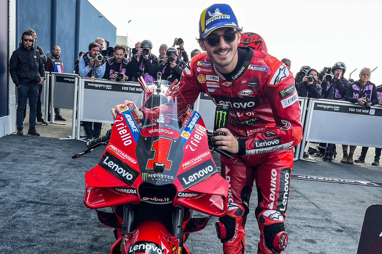 MotoGP:フランチェスコ・バニャイアが今季2度目のポールポジション