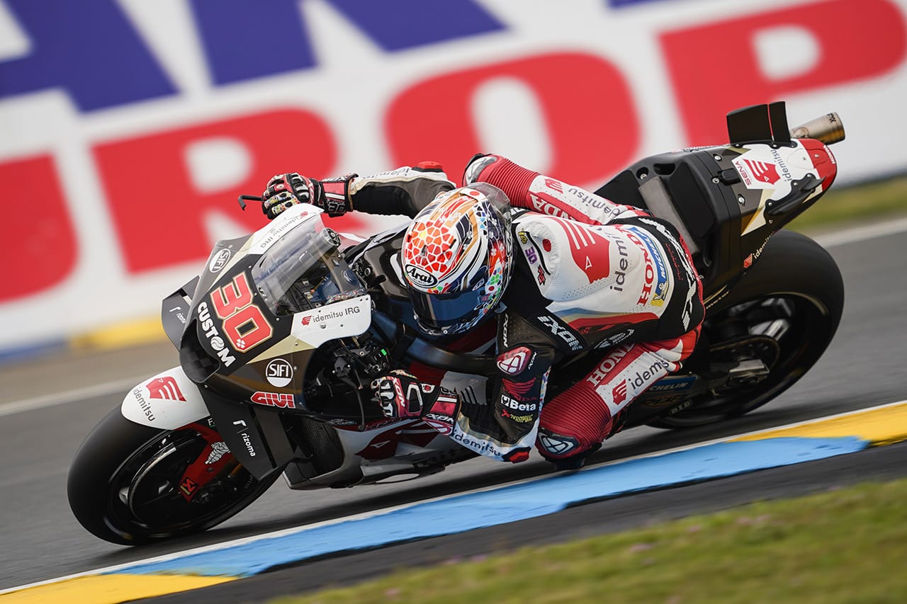 MotoGP：LCRホンダ、中上貴晶はル・マンのスプリントで10位
