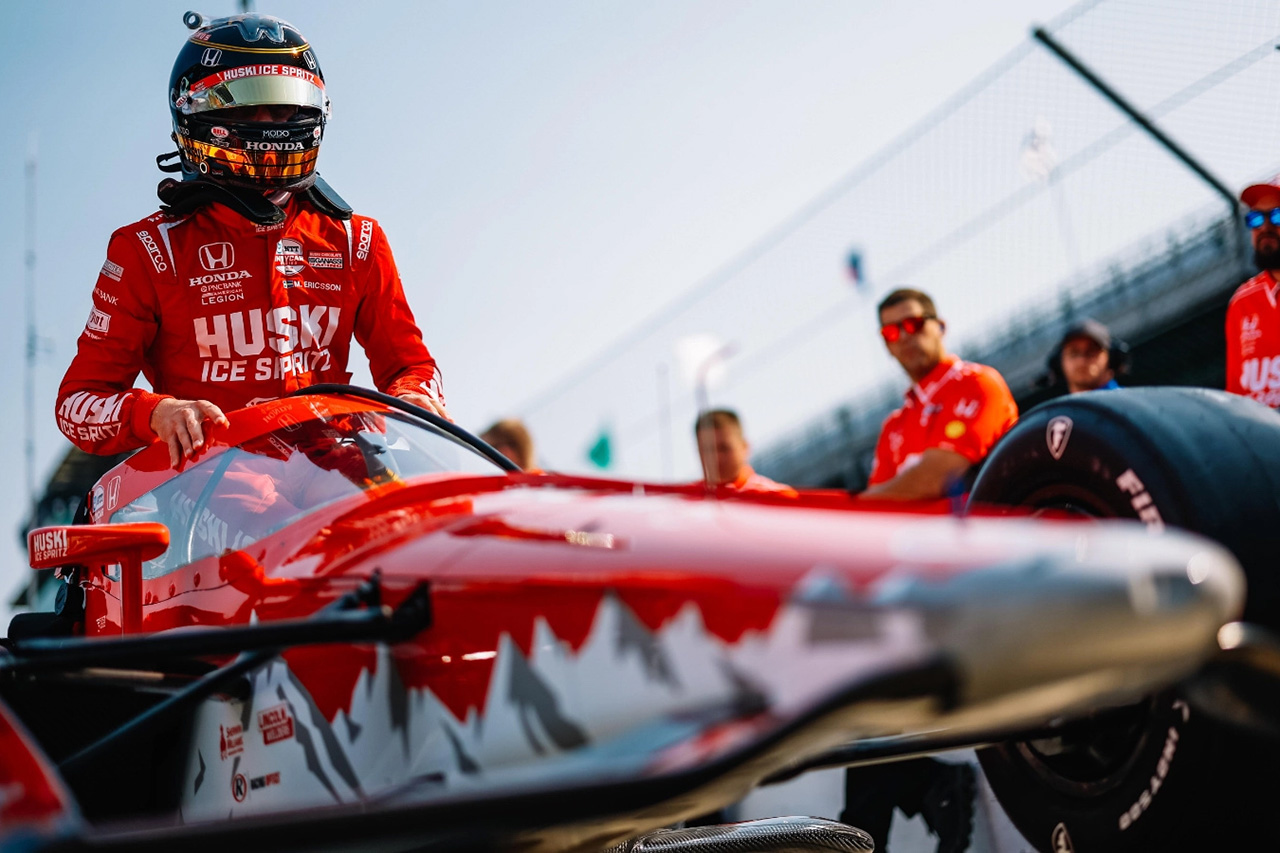 インディ500:マーカス・エリクソンがファステスト 佐藤琢磨は7番手