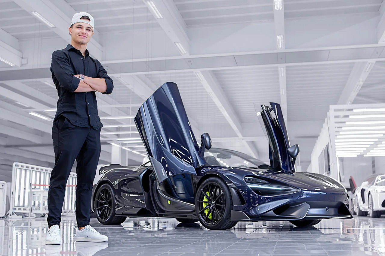 マクラーレンF1のランド・ノリスがデザインした「765LTスパイダー」が完成