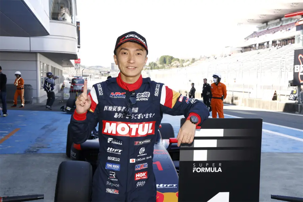 野尻智紀、肺気胸でスーパーフォーミュラ第4戦を欠場