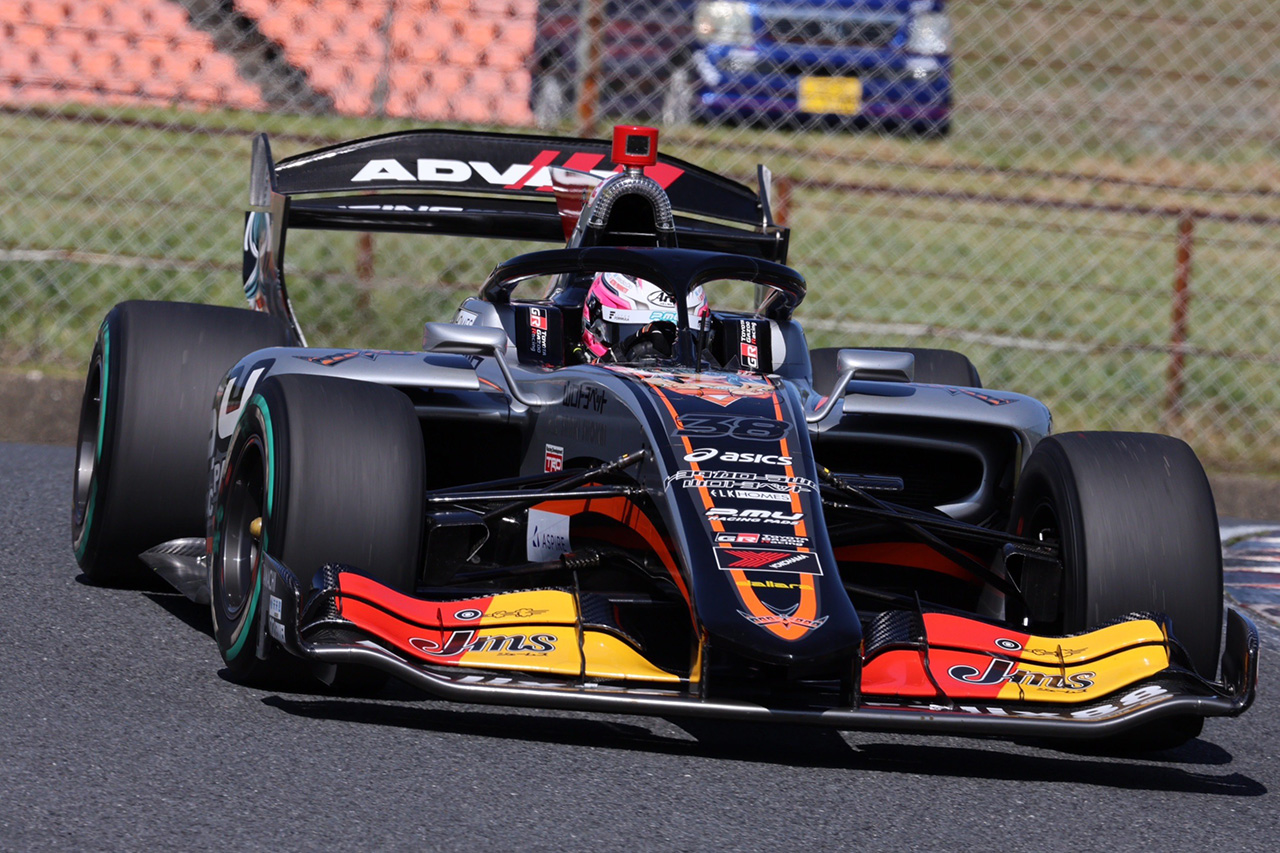 スーパーフォーミュラ：坪井翔が初ポールポジション