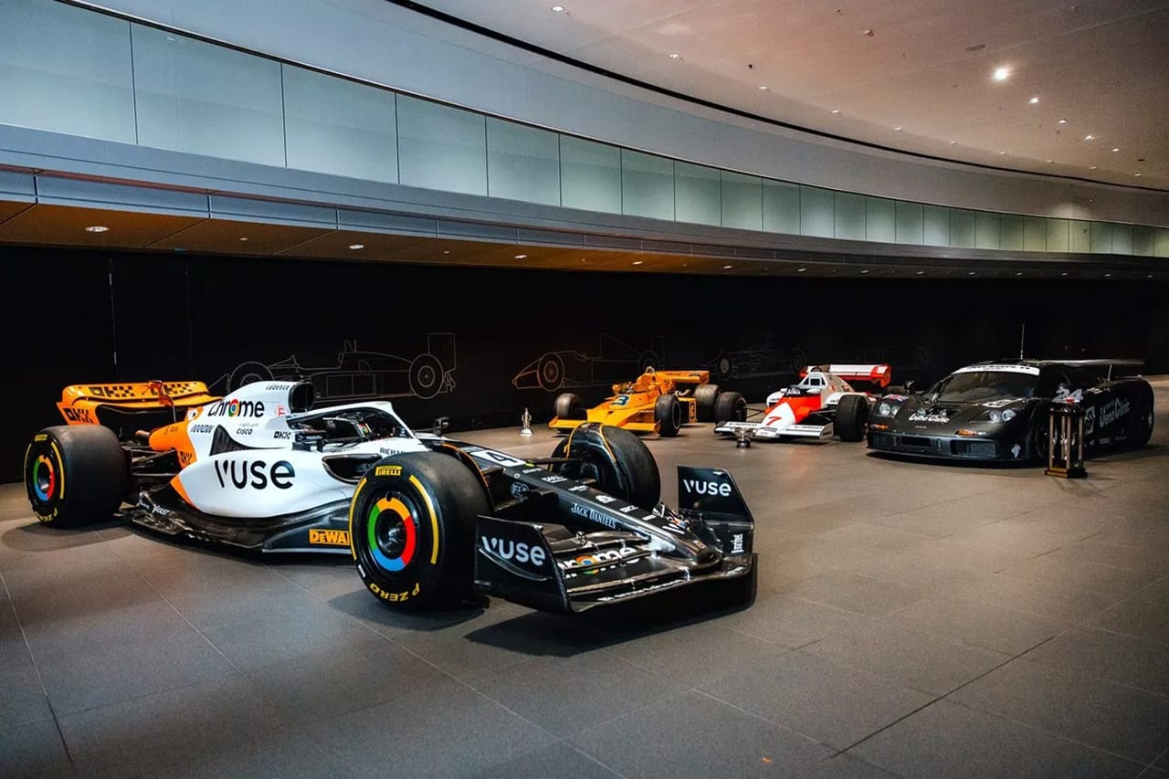 マクラーレンF1、2023年F1モナコGPに“三冠”を誇示する特別カラーで出場