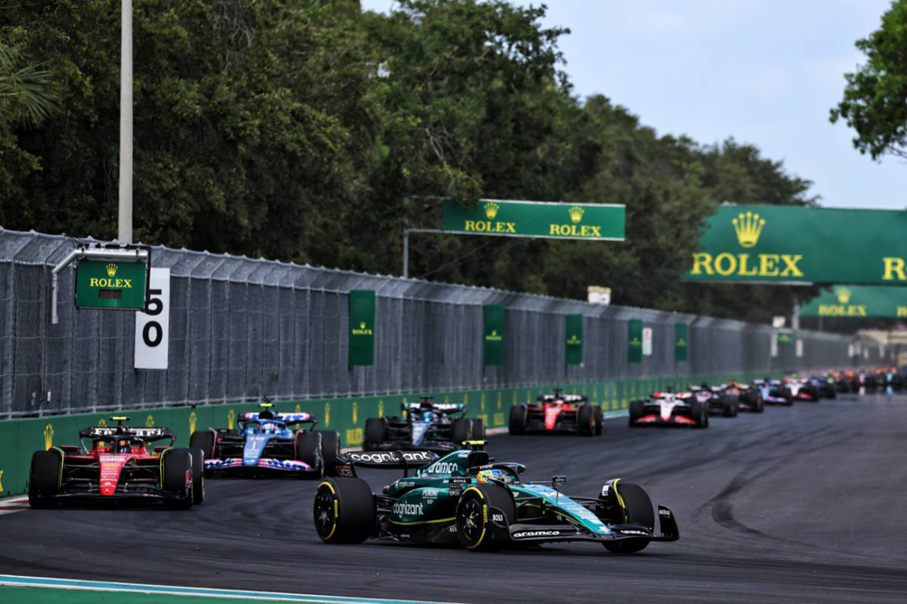 アストンマーティンF1 「オーバーテイクが困難というデータ的裏付けはない」