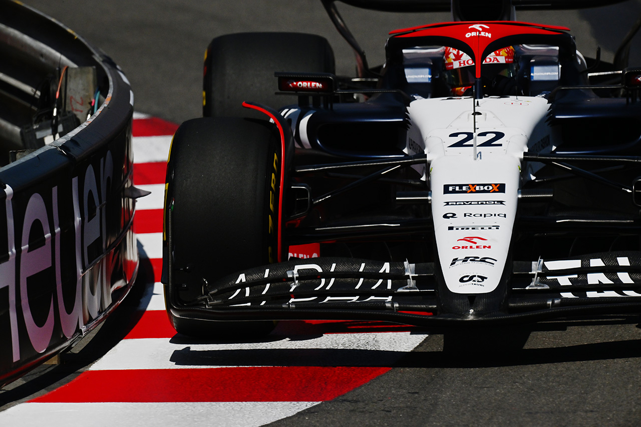 F1モナコGP フリー走行2回目：マックス・フェルスタッペンがトップタイム