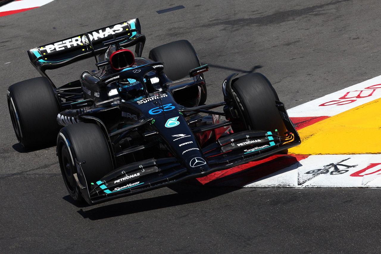 メルセデスF1のラッセル 「焦点はアップグレードよりもハンドリング」
