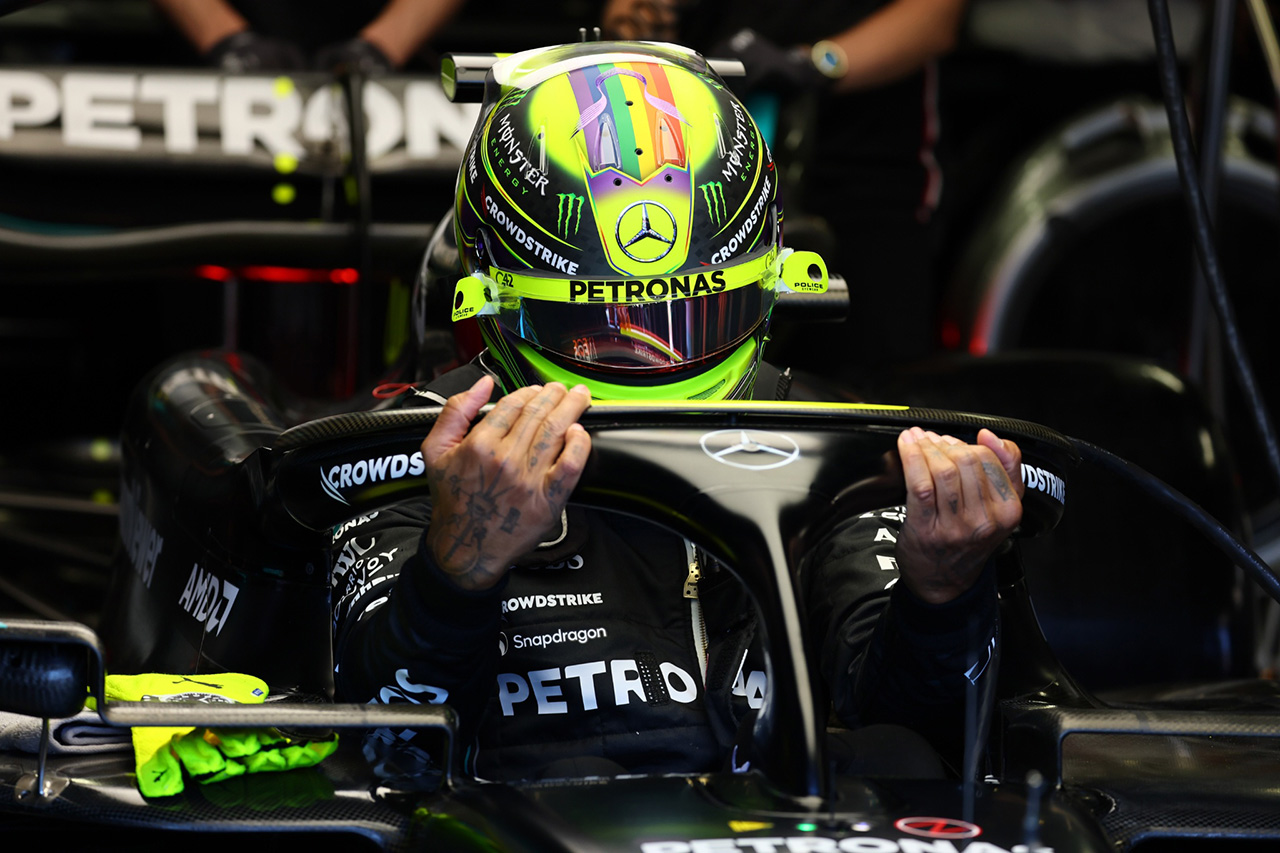 ハミルトン、メルセデスF1のアップデートに好感触「楽しんで運転した」
