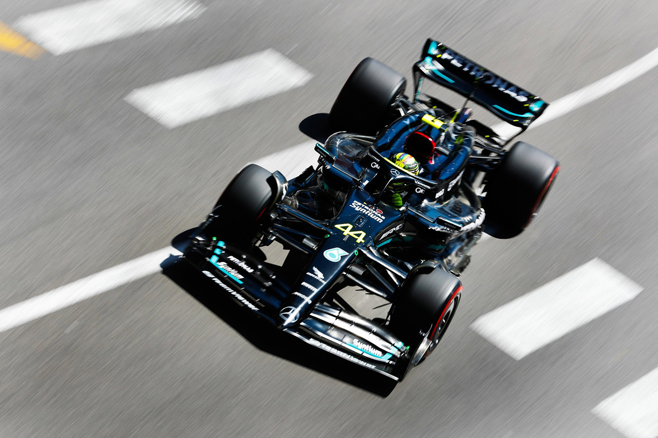 メルセデスF1、多くの制約のなかでW14の“ゼロポッド”を廃止