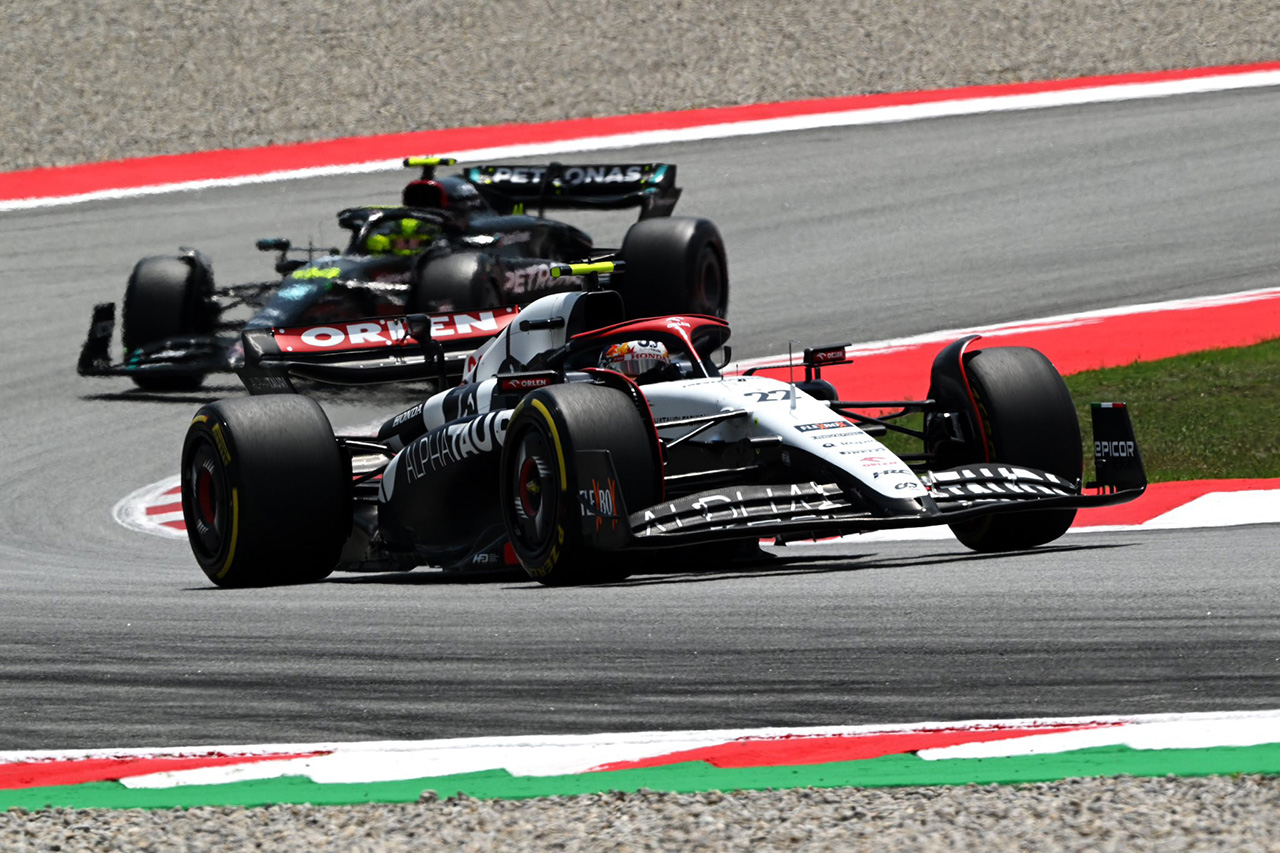 F1スペインGP フリー走行1回目:マックス・フェルスタッペンがトップタイム