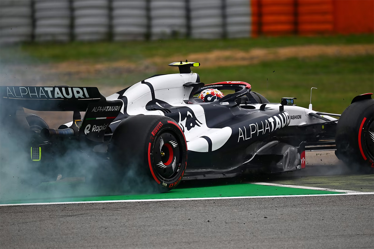 アルファタウリF1 「タイムは削除されたが角田裕毅のラップは力強かった」