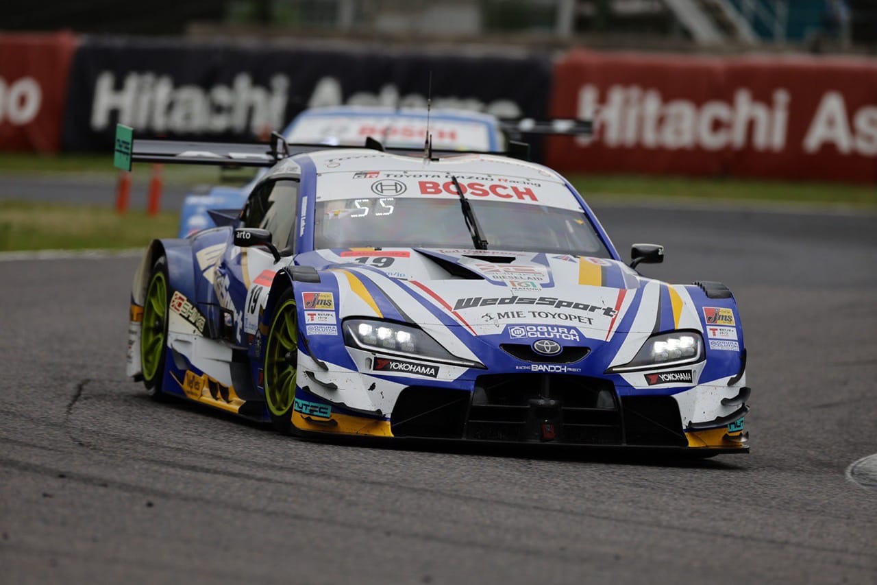 SUPER GT:松田次生の大クラッシュで赤旗終了 暫定でWedsSportが優勝