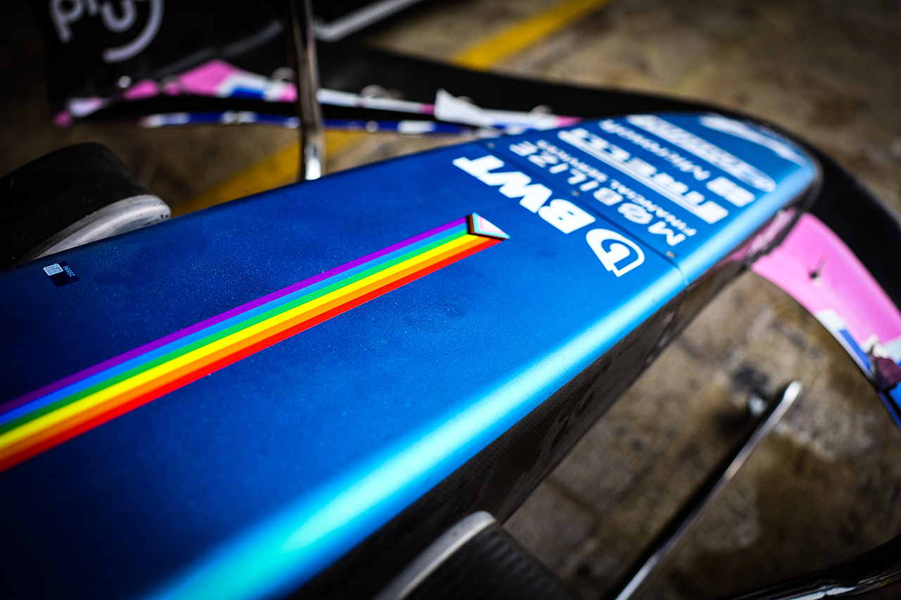 アルピーヌF1チーム、レーシングプライドとのパートナーシップを継続