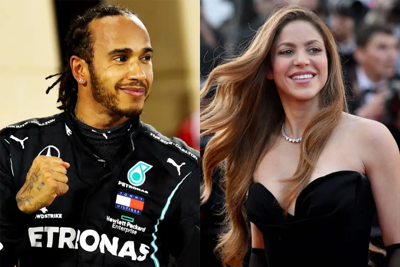 F1 ルイス・ハミルトン、シャキーラと熱愛報道