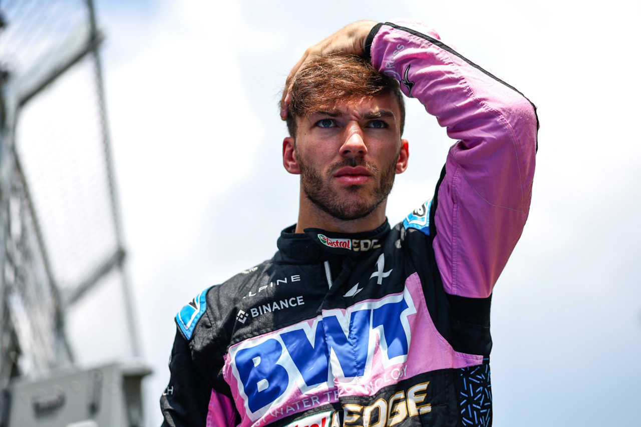 ピエール・ガスリー 「アルピーヌF1はスピードに結果が伴っていない」