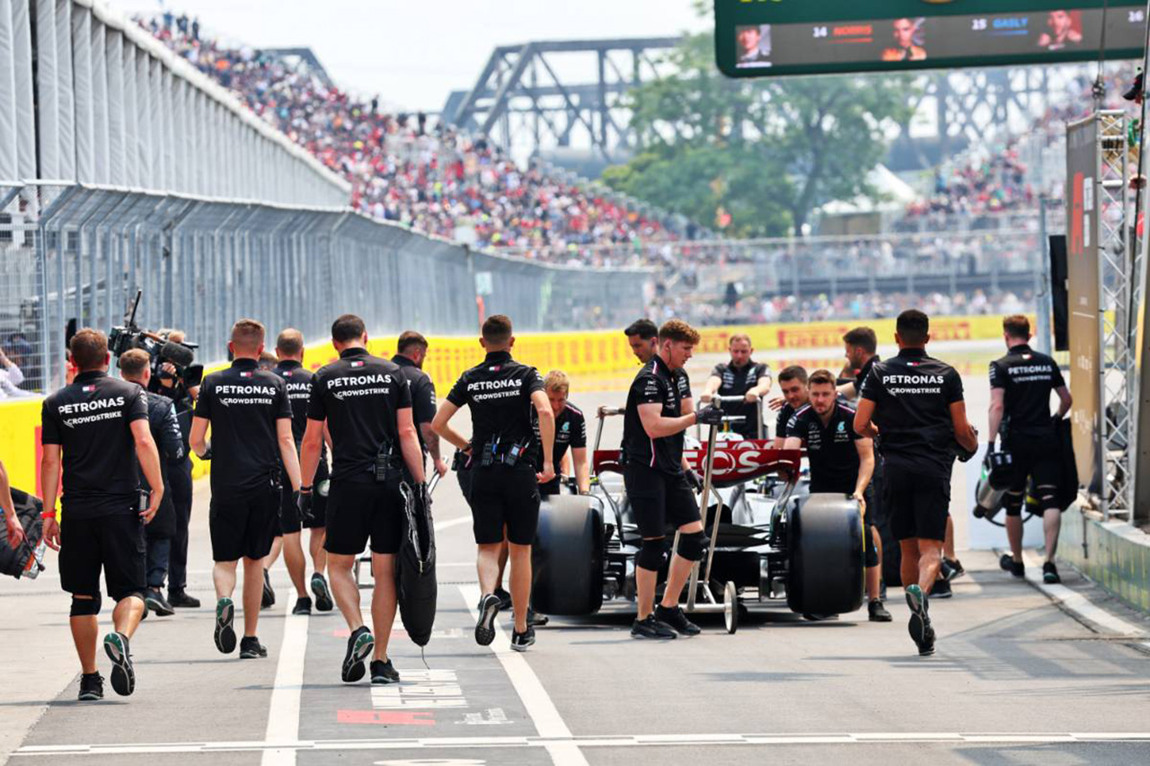 F1カナダGP フリー走行1回目:バルテリ・ボッタスがトップタイム