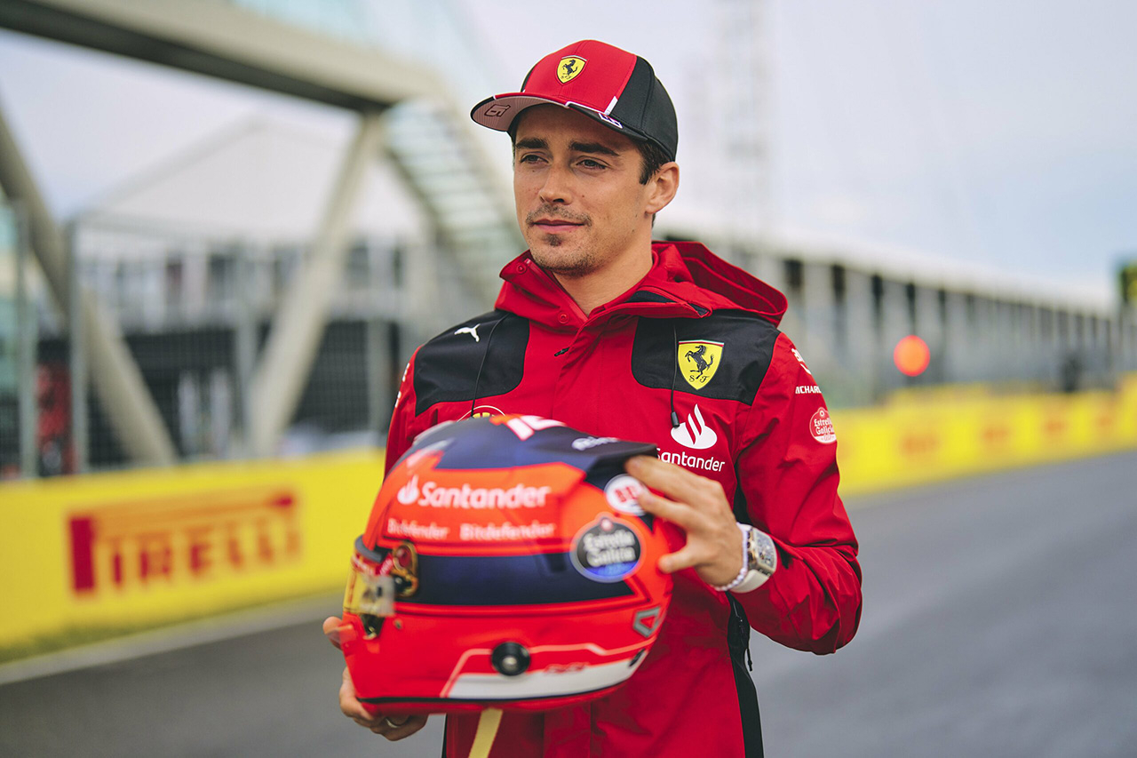 ルクレール、2023年F1カナダGPでジル・ヴィルヌーヴを称えたヘルメット