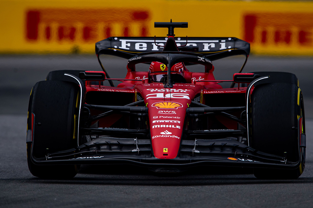 レッドブルF1首脳 「フェラーリの特にルクレールのロングランは印象的」