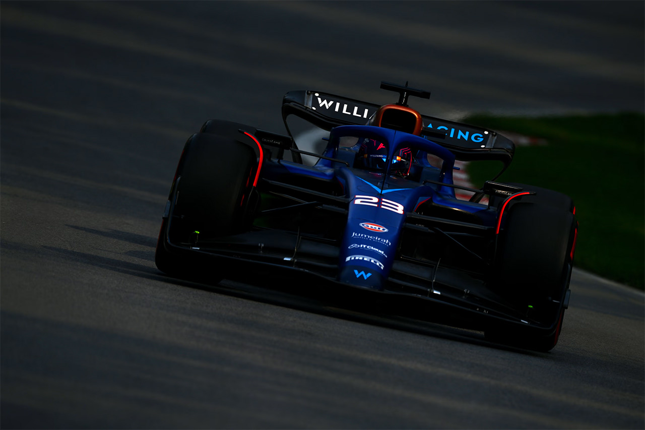 ウィリアムズF1、アルボンにアップグレード搭載「嫌なサプライズはない」