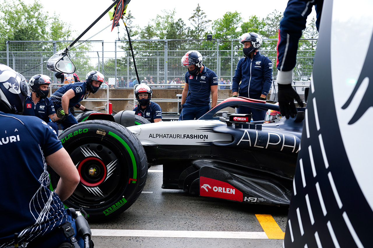 アルファタウリF1 「角田裕毅のマシンバランスは本来とは違っていた」
