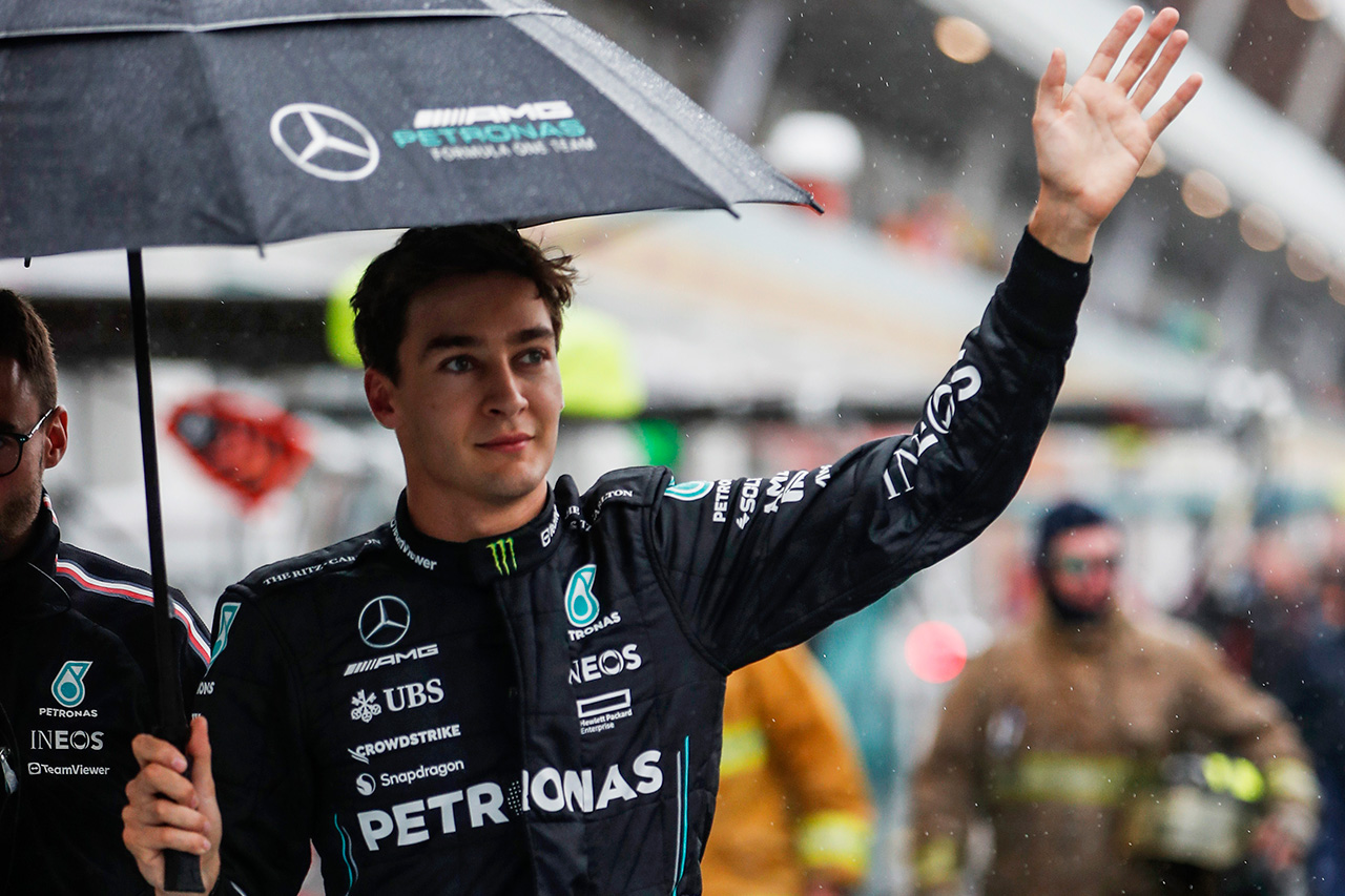メルセデスF1のジョージ・ラッセル 「アロンソがメインターゲット」