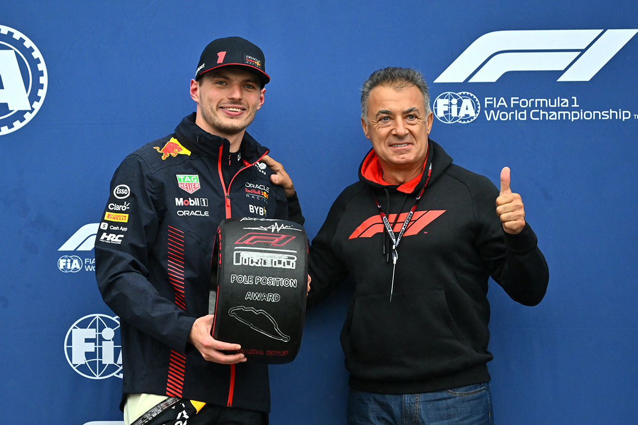 フェルスタッペン、雨のF1カナダGP予選でポール「父の指導のおかげ」