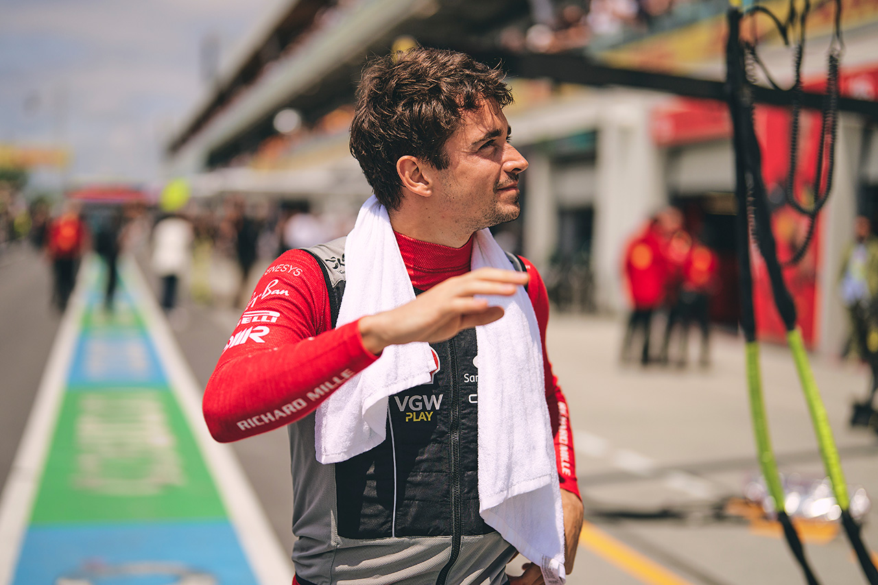 フェラーリF1のルクレール 「金曜日の良いフィーリングを裏付けるレース」
