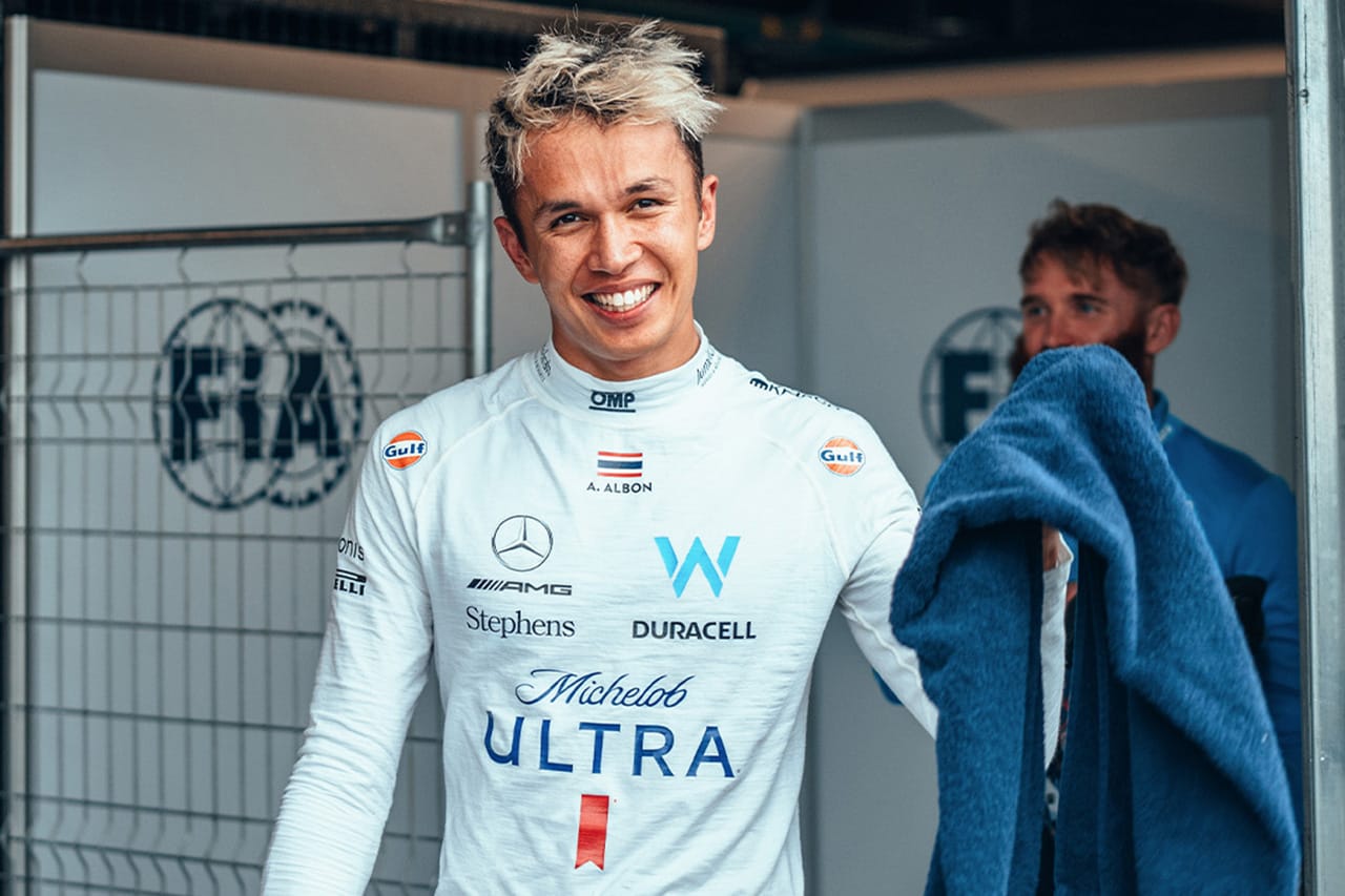 ウィリアムズF1、アレクサンダー・アルボンが大健闘の7位フィニッシュ