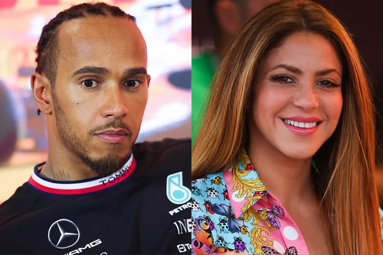 メルセデスF1代表、ハミルトンとシャキーラの熱愛報道に「何も見てない」
