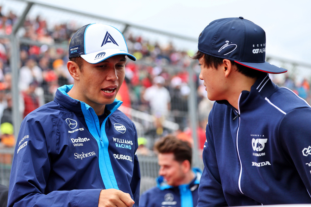 ウィリアムズF1のアルボン 「トップ10圏外連発の角田裕毅は気の毒」