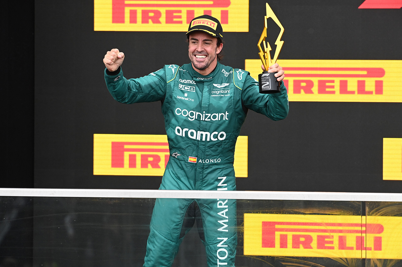アロンソ 「アストンマーティンF1はキャリアで最も自信をくれるチーム」