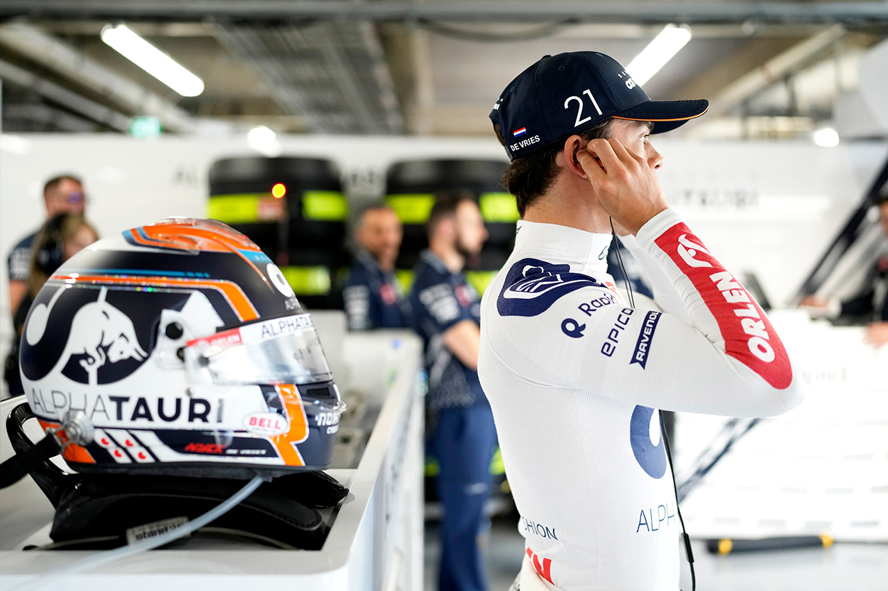 アルファタウリF1のデ・フリース 「数字や統計で成功を測るのは不公平」