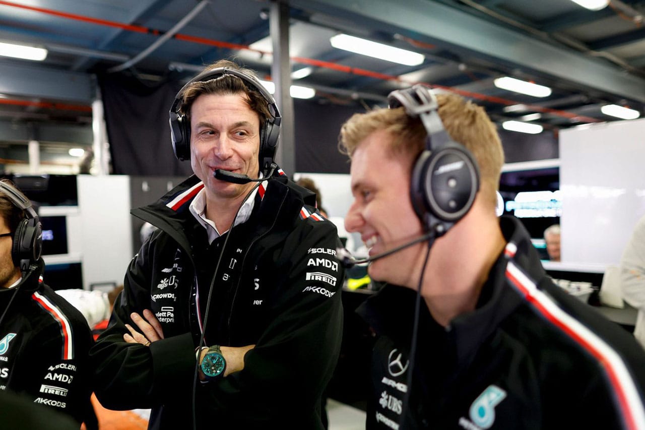 メルセデスF1代表 「シューマッハをアルファタウリに売り込んだ事実はない」