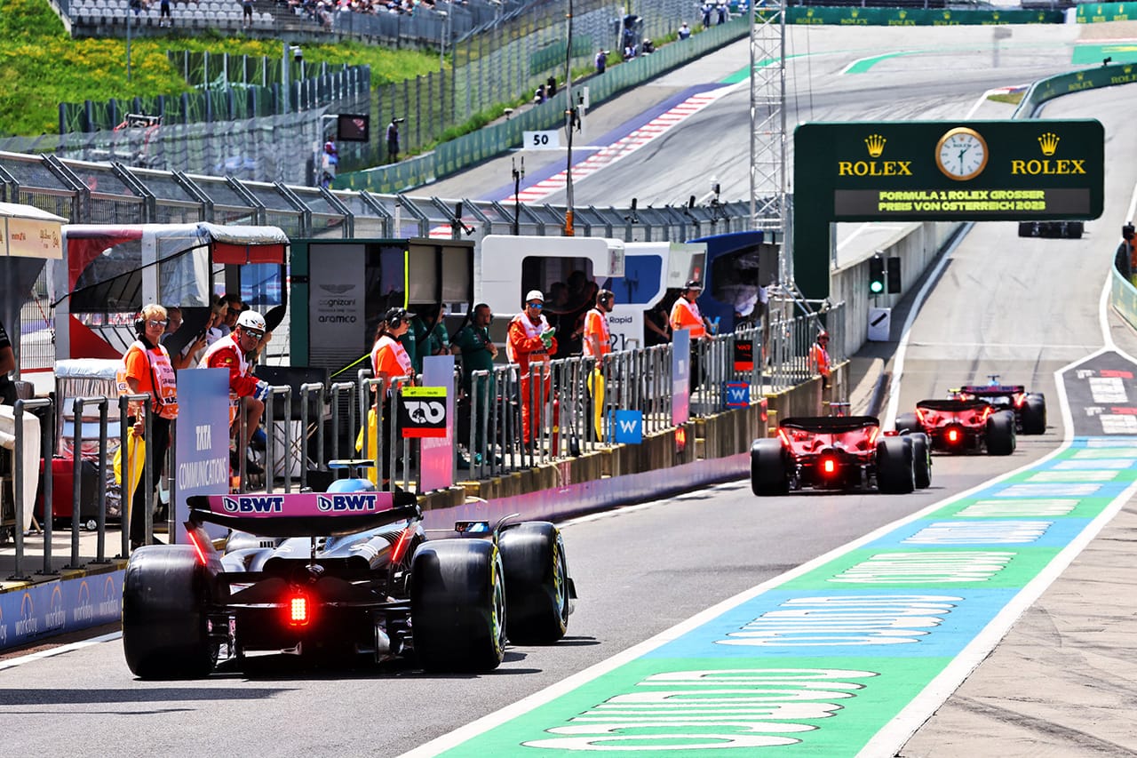 【結果】 2023年F1第10戦オーストリアGP フリー走行