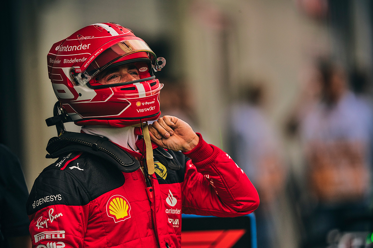 フェラーリF1のシャルル・ルクレール、0.048秒差で“ほろ苦い”予選2番手