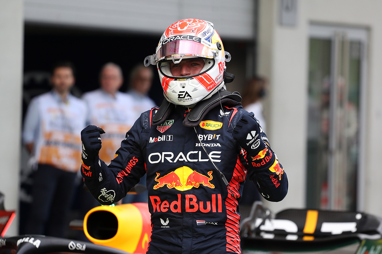 予選:レッドブルF1のフェルスタッペンがフェラーリ勢を抑えて4連続ポール