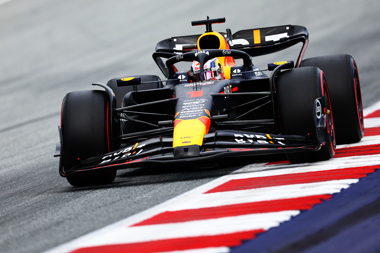 F1オーストリアGP 予選:マックス・フェルスタッペンがポールポジション