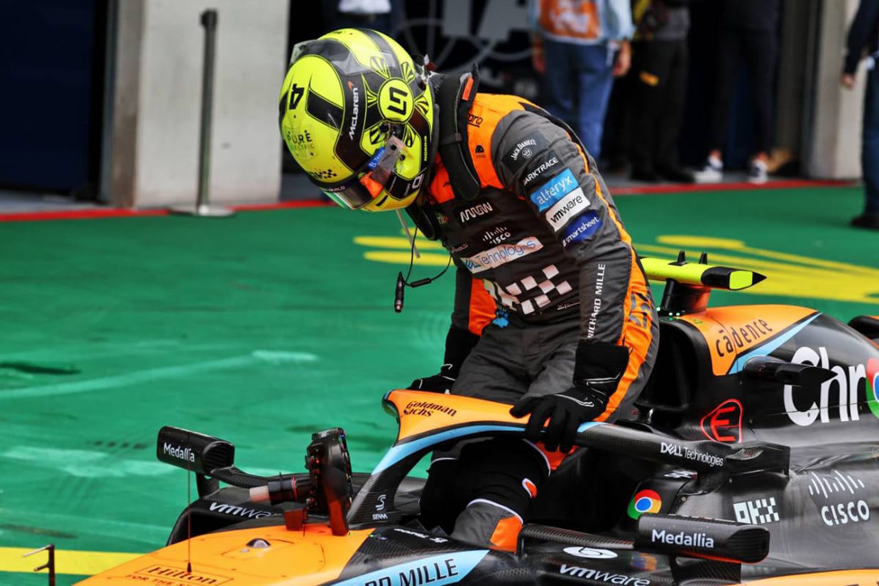 マクラーレンF1のノリス 「アンチストールが作動してすべてを失った」