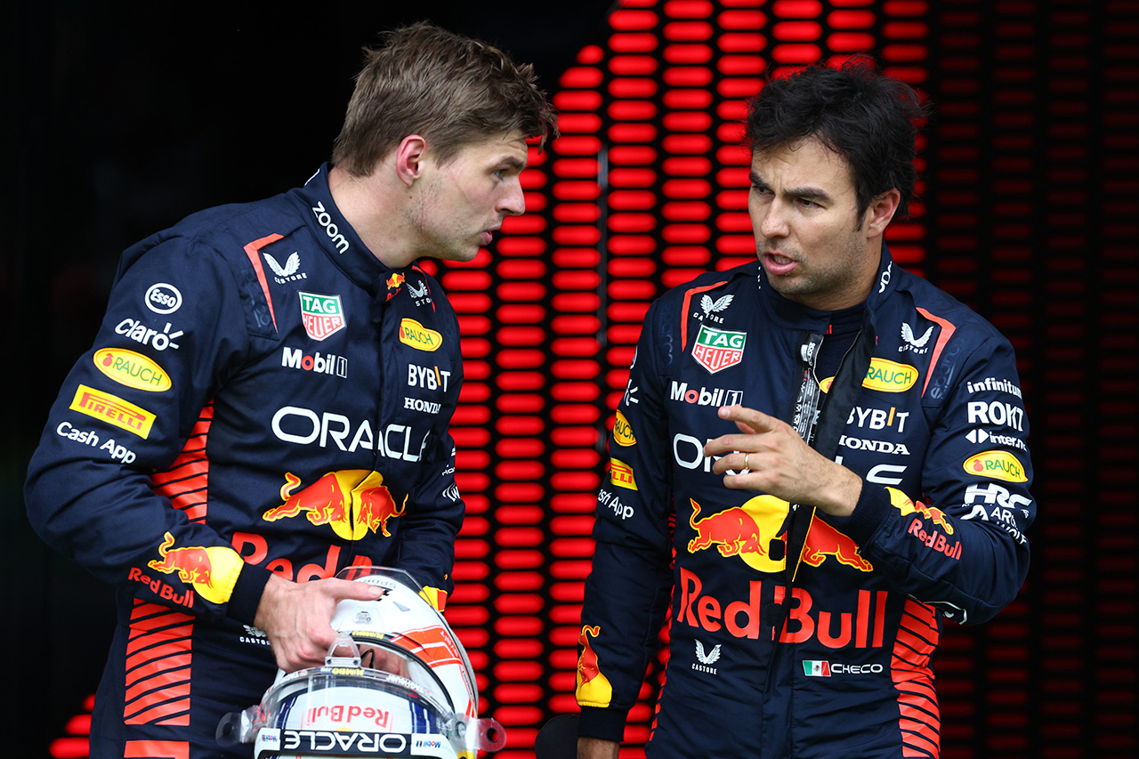 レッドブルF1のペレス 「視界が悪くてフェルスタッペンが見えなかった」